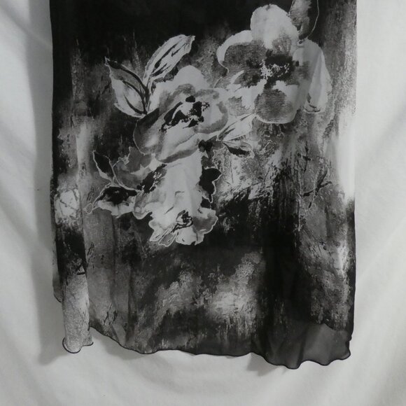 LAVENA FASHION | small | Sheer Button-Up Floral Front Long Shirt Dress | NWT - Picture 16 of 16